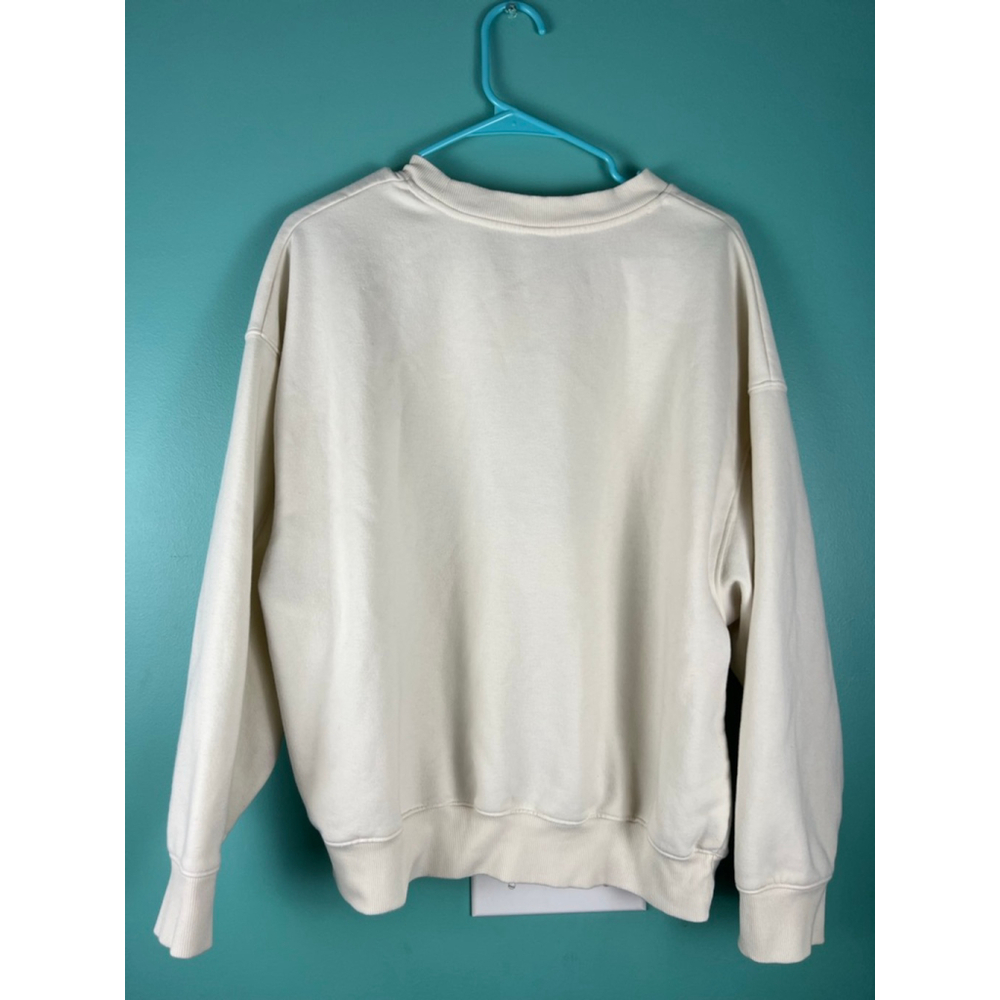 Women's Wild Fable Beige Montauk Sailing Club Sweatshirt M - Picture 5 of 5